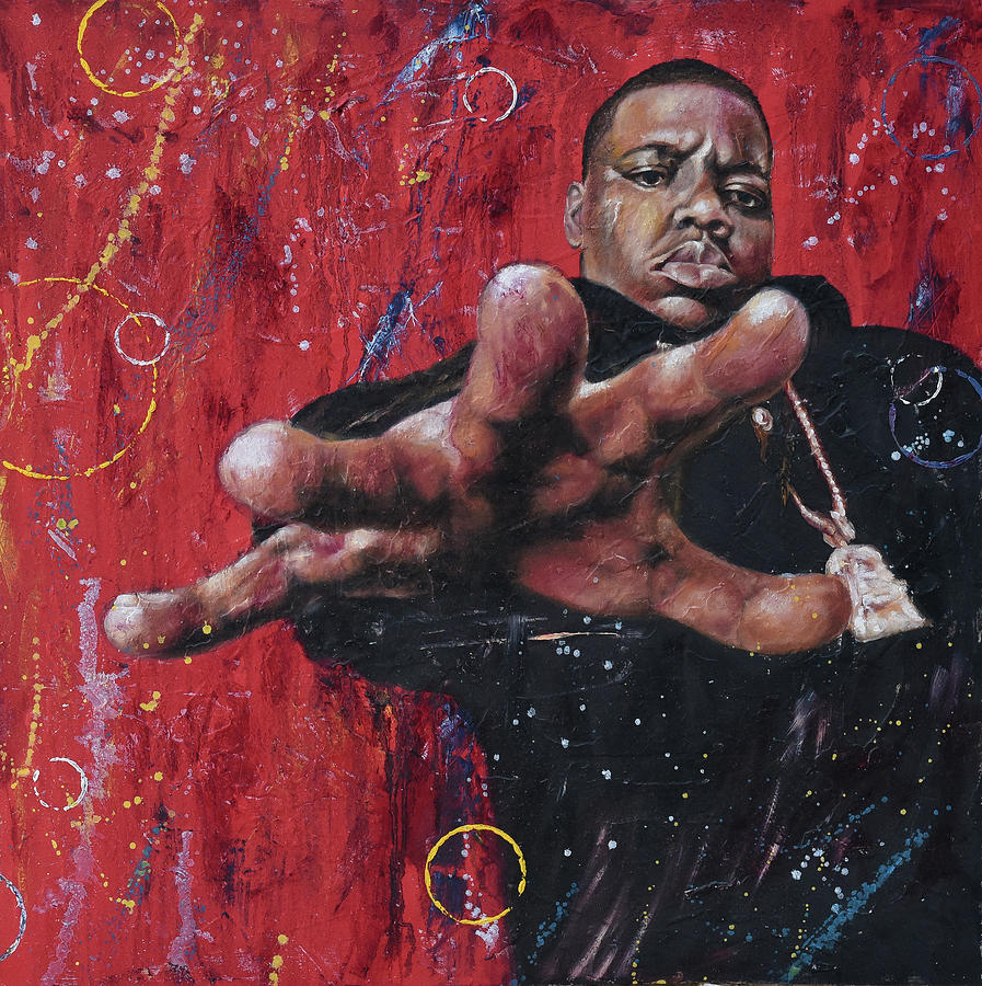 Notorious B I G Painting By Gary Drew Pixels