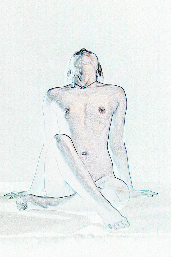 Nude Asian Vietnamese Girl Watercolor Photograph By Kendree Miller