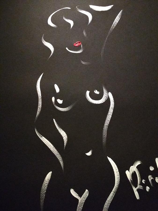 Nude Girl 92 Drawing By Kirill Sukhanov Fine Art America