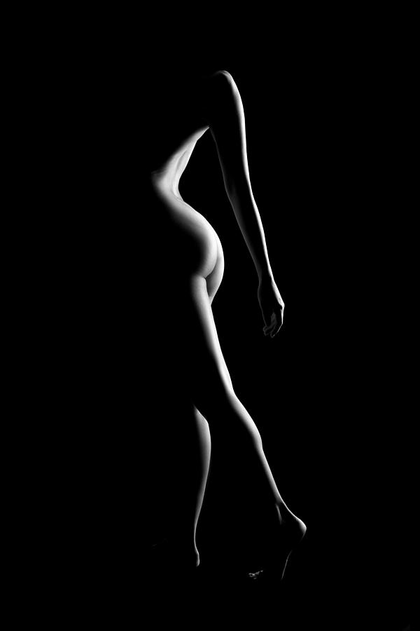 Nude Woman Silhouette Photograph By Alessandro Della Torre Pixels