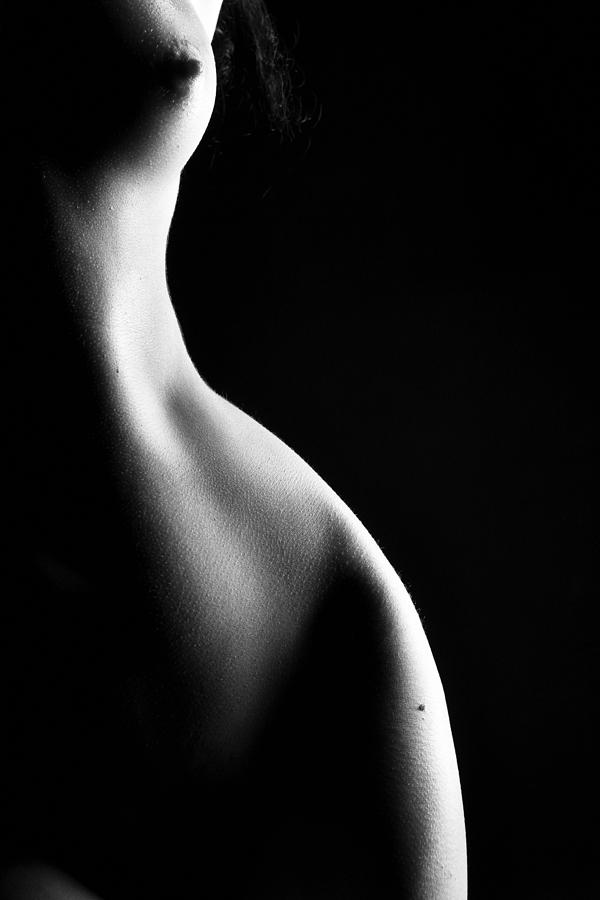 Nude Woman Silhouette Of Naked Girl Photograph By Alessandro Della