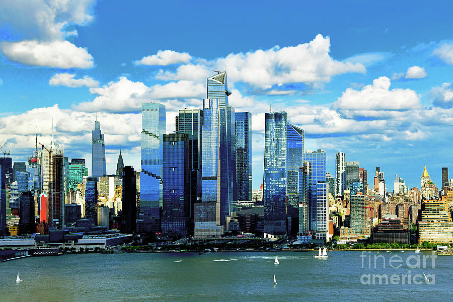 NYC Afternoon Sailing On The Hudson River Photograph By Regina Geoghan