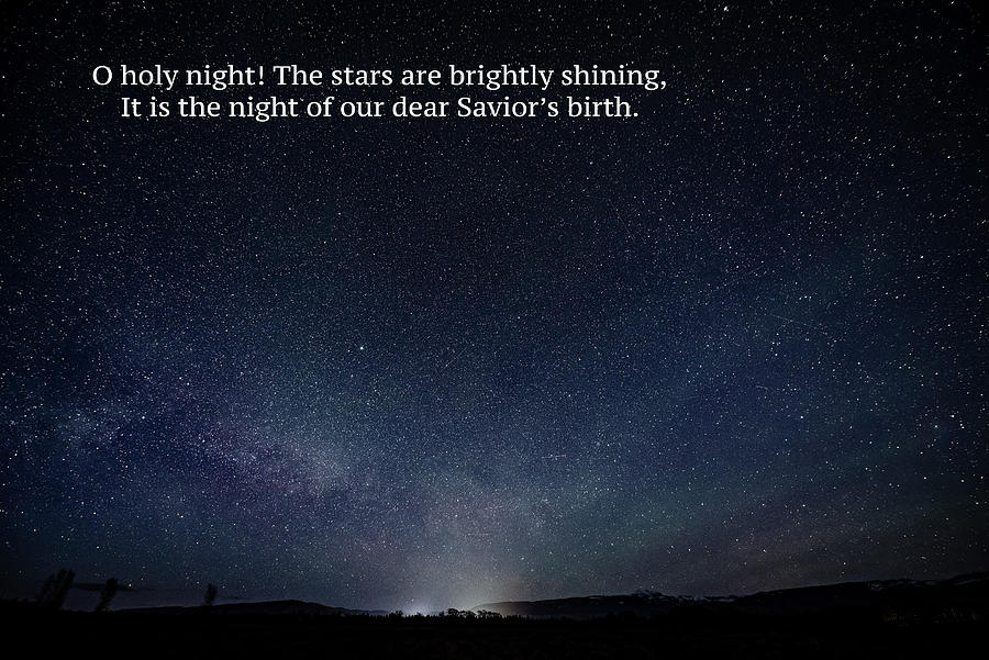 O Holy Night Photograph By Julie Barrick Fine Art America