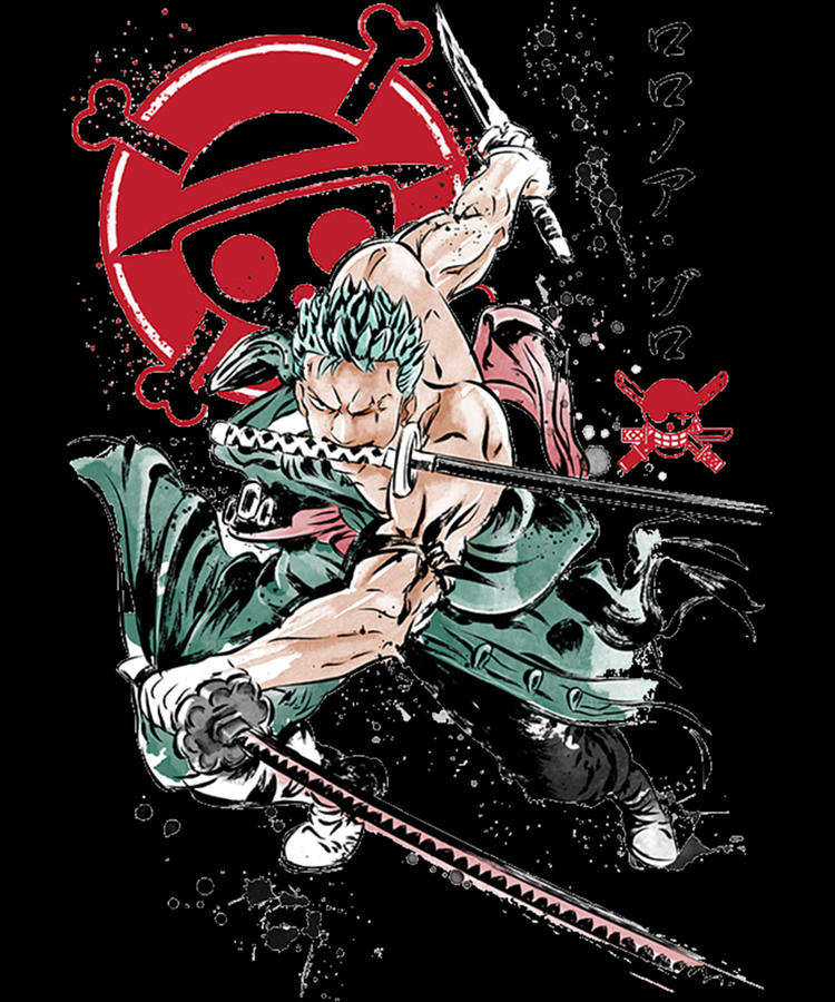 One Piece Roronoa Zoro Classic T Shirt Photograph By Frida Flatley