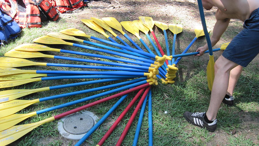 Paddles Ready Photograph By Douglas Griggs Fine Art America