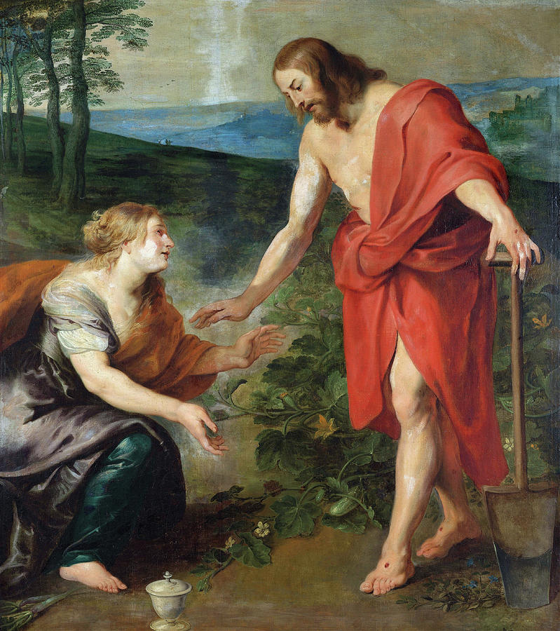 Peter Paul Rubens Christ Appears To Mary Magdalene Painting By Peter