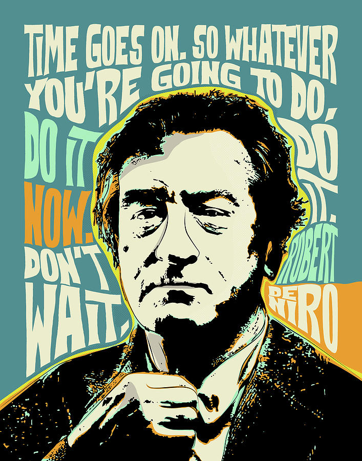 Pop Art Style Portrait Of Famous Icons And Their Inspirational Quotes