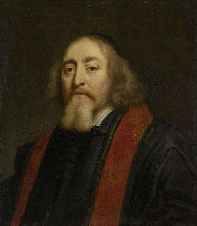 Portrait Of Jan Amos Comenius Painting By J Rgen Ovens Fine Art America