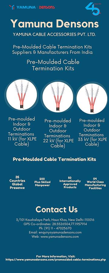 Pre Moulded Cable Termination Kits Photograph By Yamuna Densons Fine