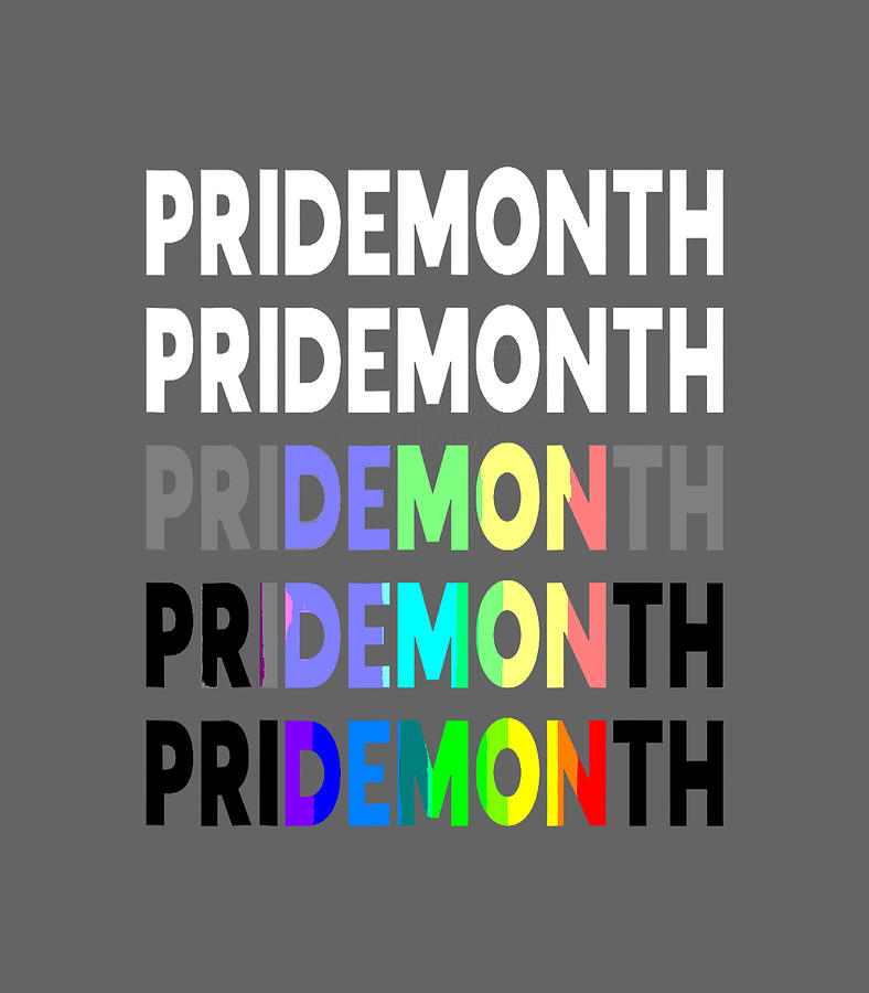 Pride Month Demon Lgbt Gay Pride Month Transgender Lesbian Digital Art