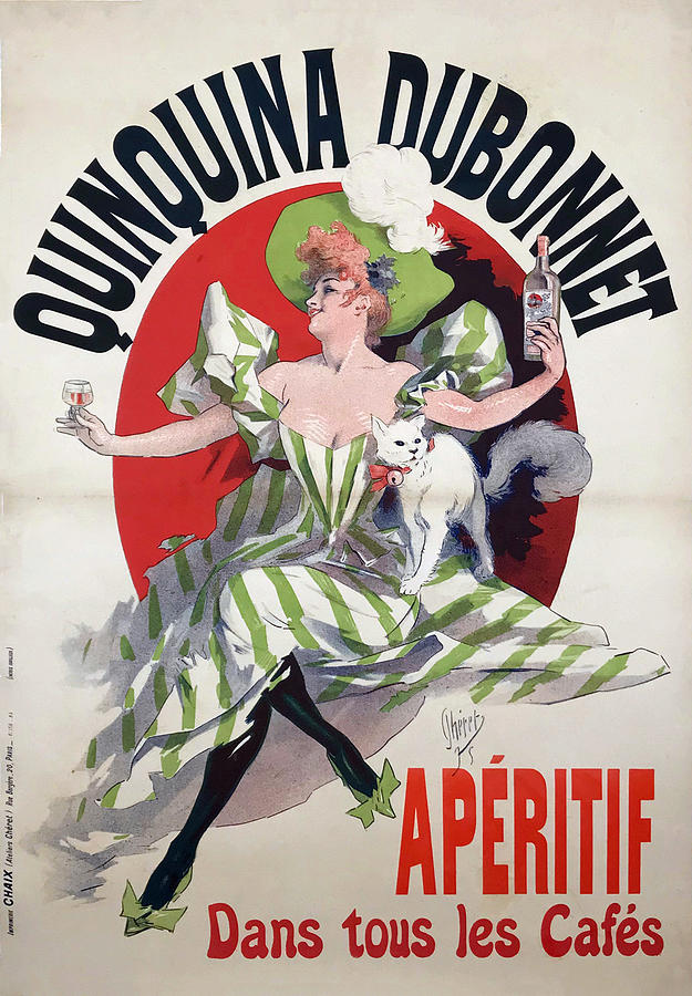 Quinquina Dubonnet Aperitif Painting By Vintage Alcohol Posters Fine