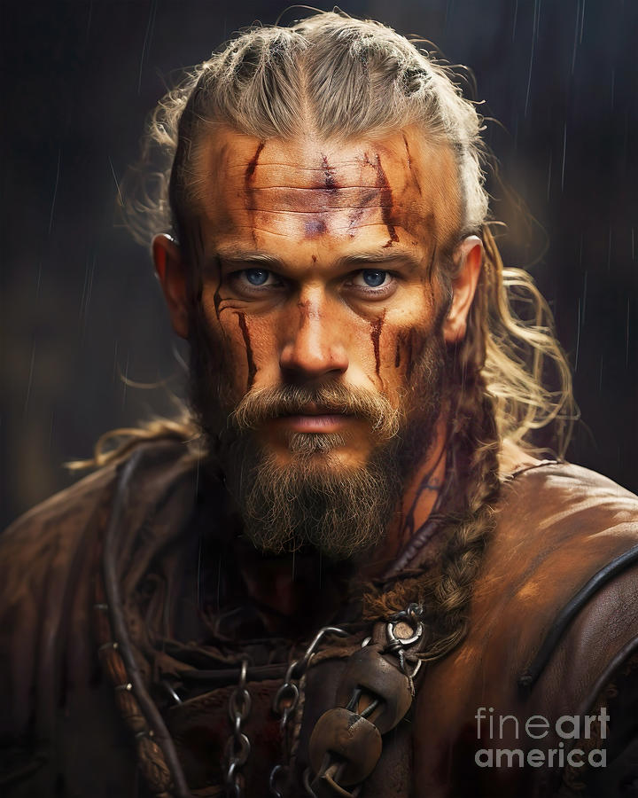 Ragnar Lodbrok Vikings Digital Art By Mark Ashkenazi Fine Art America