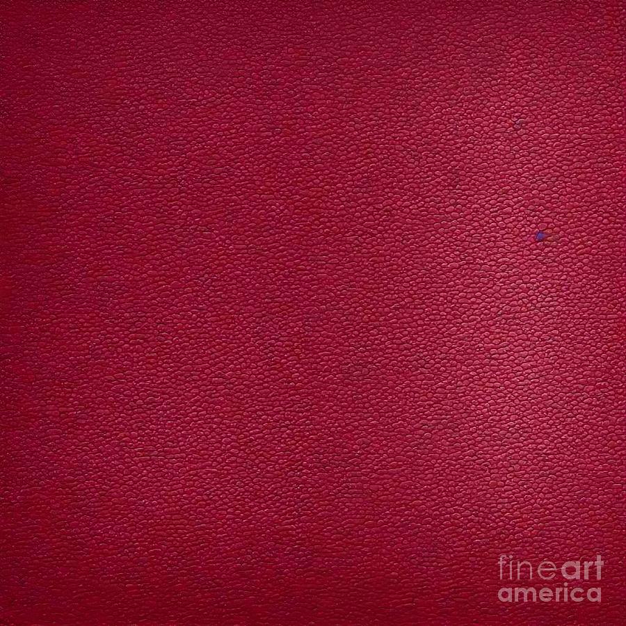 Red Leather Texture Collection Painting By Caleb Ongoro Fine Art America