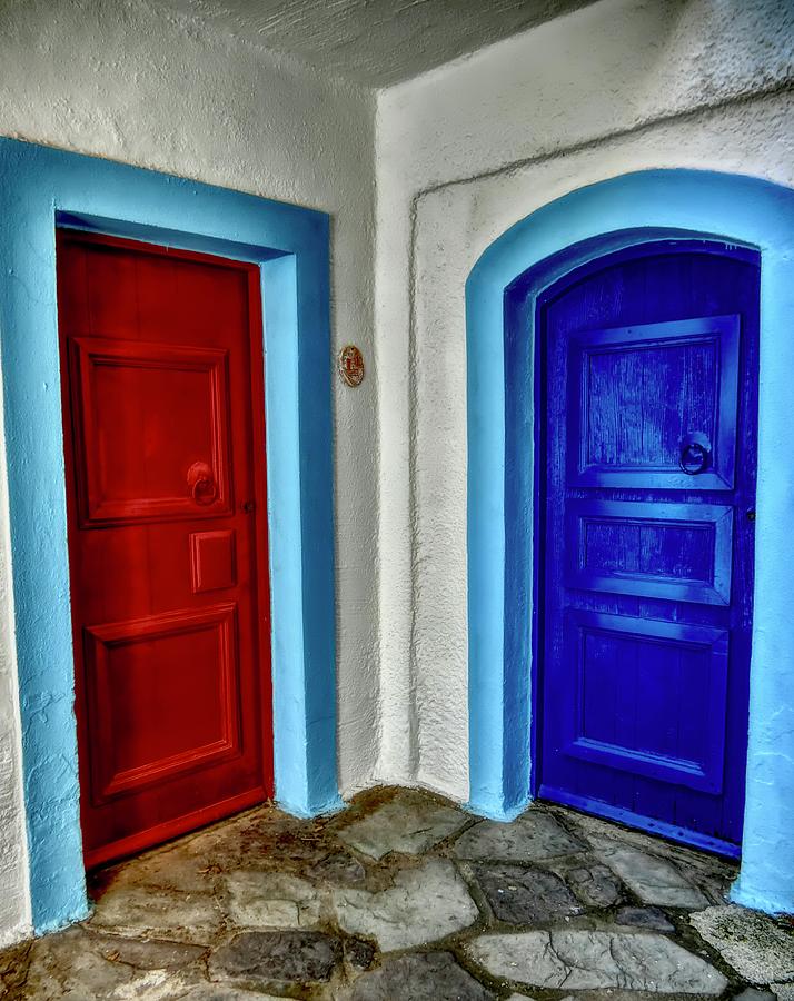 Red Or Blue Photograph By Madeline Holleman Pixels