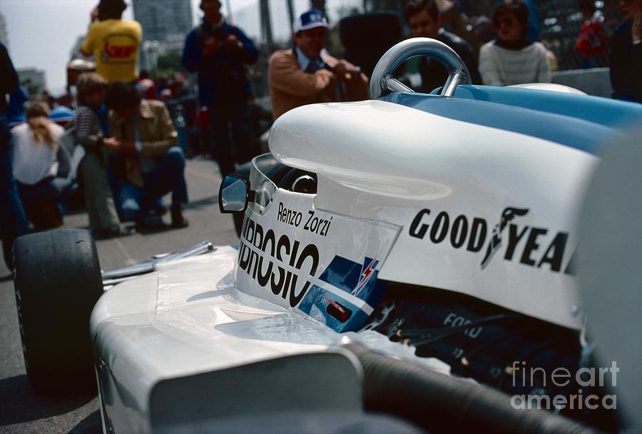 Renzo Zorzi 1977 United States Grand Prix West Photograph By Oleg