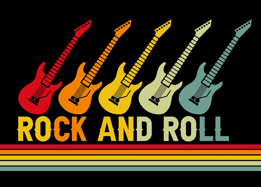 Rock And Roll Poster Painting By Lee Hall Fine Art America