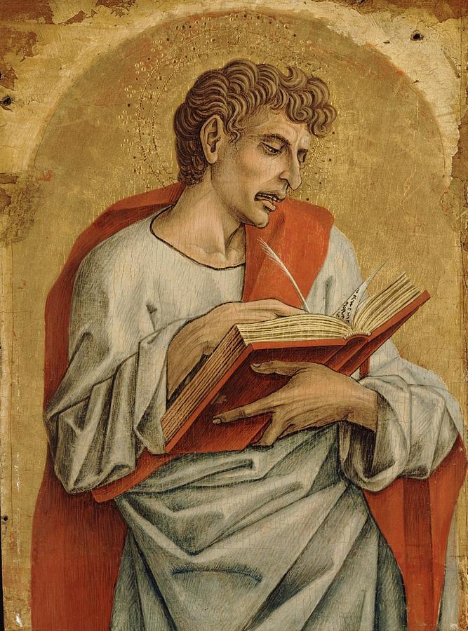 Saint John The Evangelist Painting By Carlo Crivelli Pixels