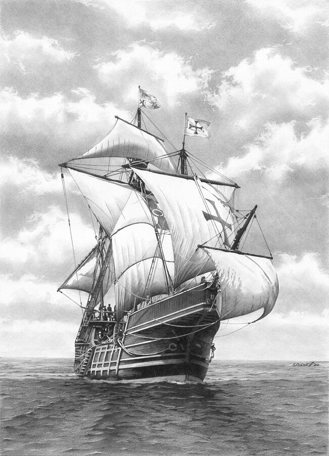 Santa Maria Ship Drawing Hot Sex Picture