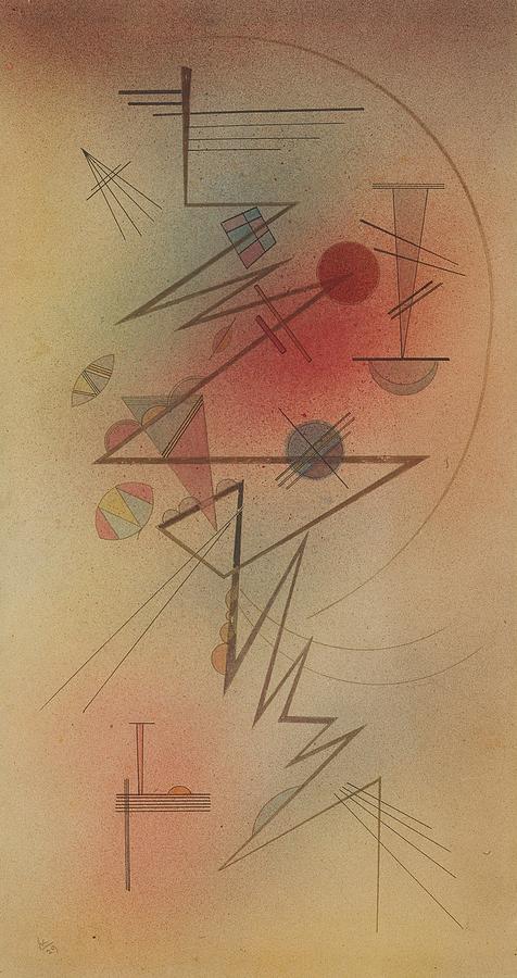 Schwacher Bogen Weak Arc By Wassily Kandinsky 1929 Digital Art By Romed