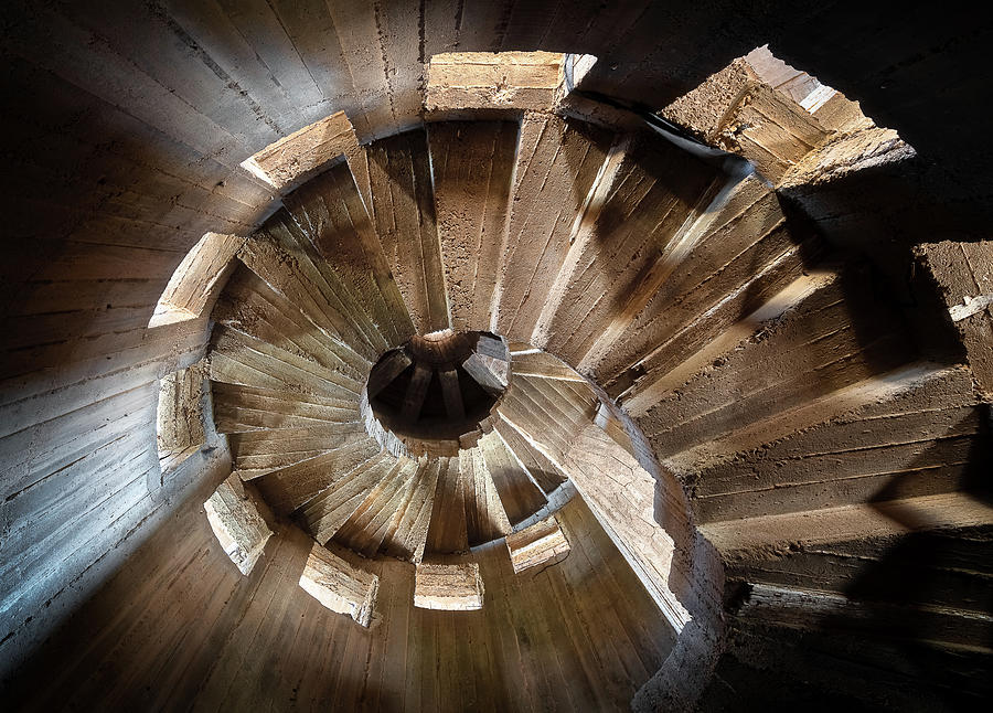 Shadow In The Staircase Photograph By Roman Robroek Fine Art America