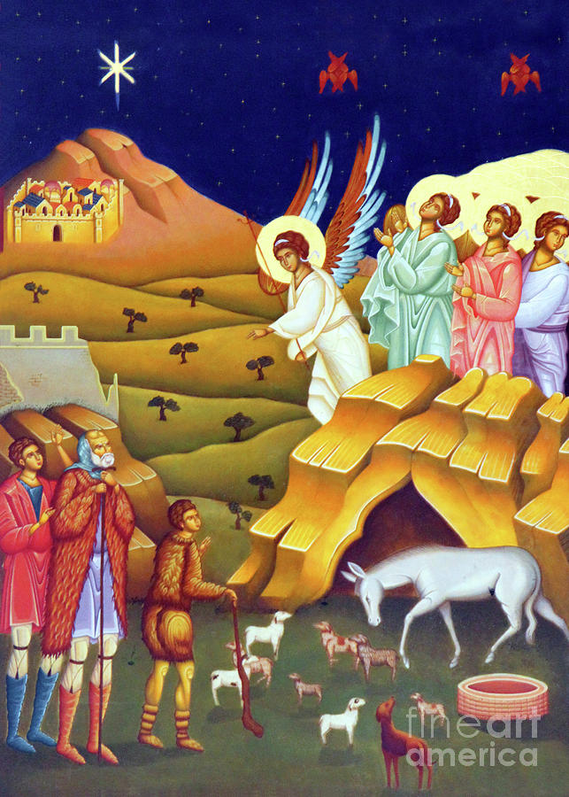 Shepherds Field Orthodox Nativity Scene Photograph By Munir Alawi