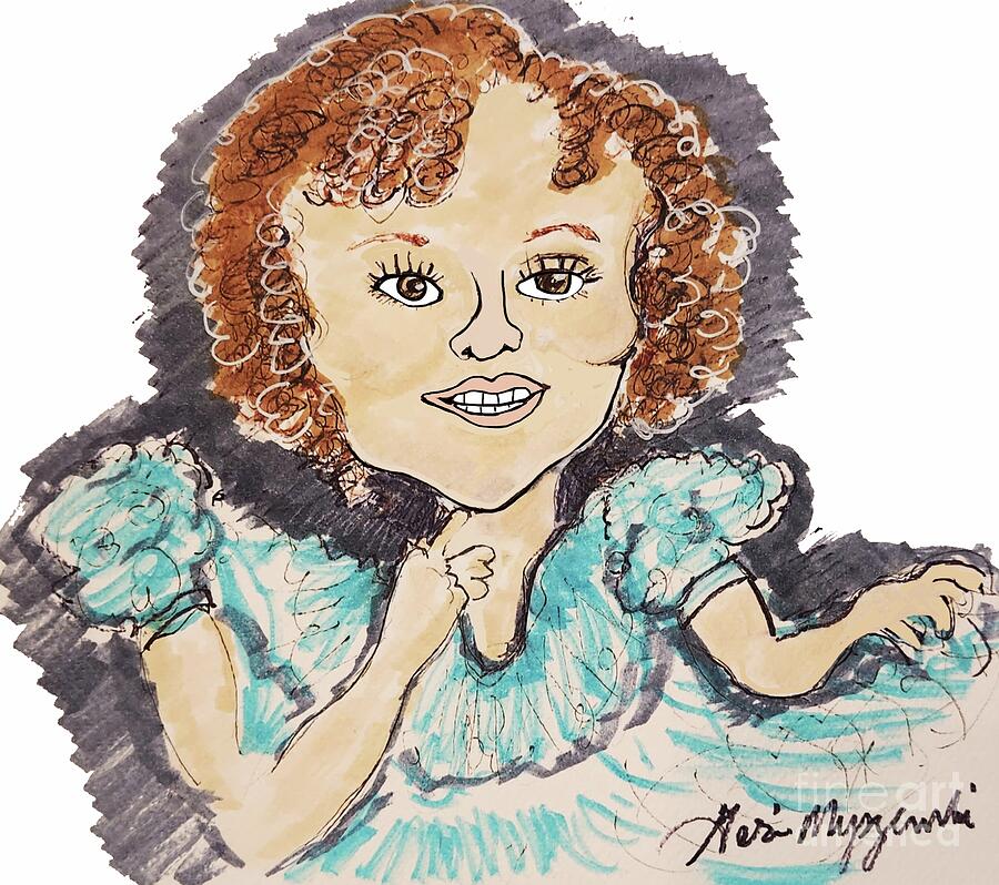 Shirley Temple S Mixed Media By Geraldine Myszenski Pixels