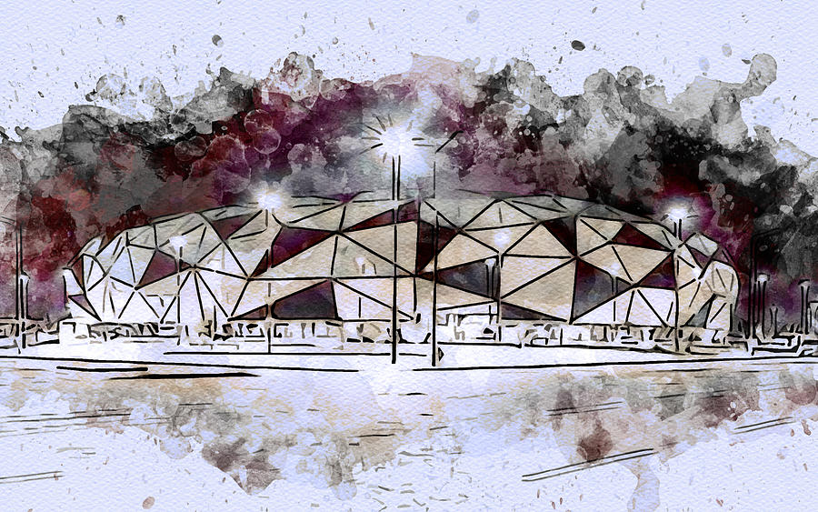 Sketch Konya City Stadium Nightscapes Soccer Torquay Arena