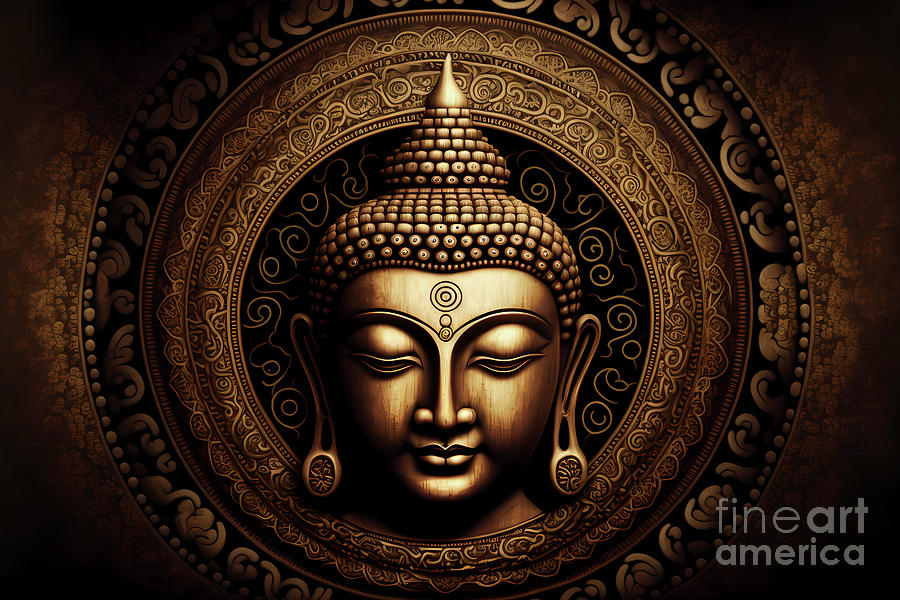 Soulful Serenity Buddha Zen By Pranit B