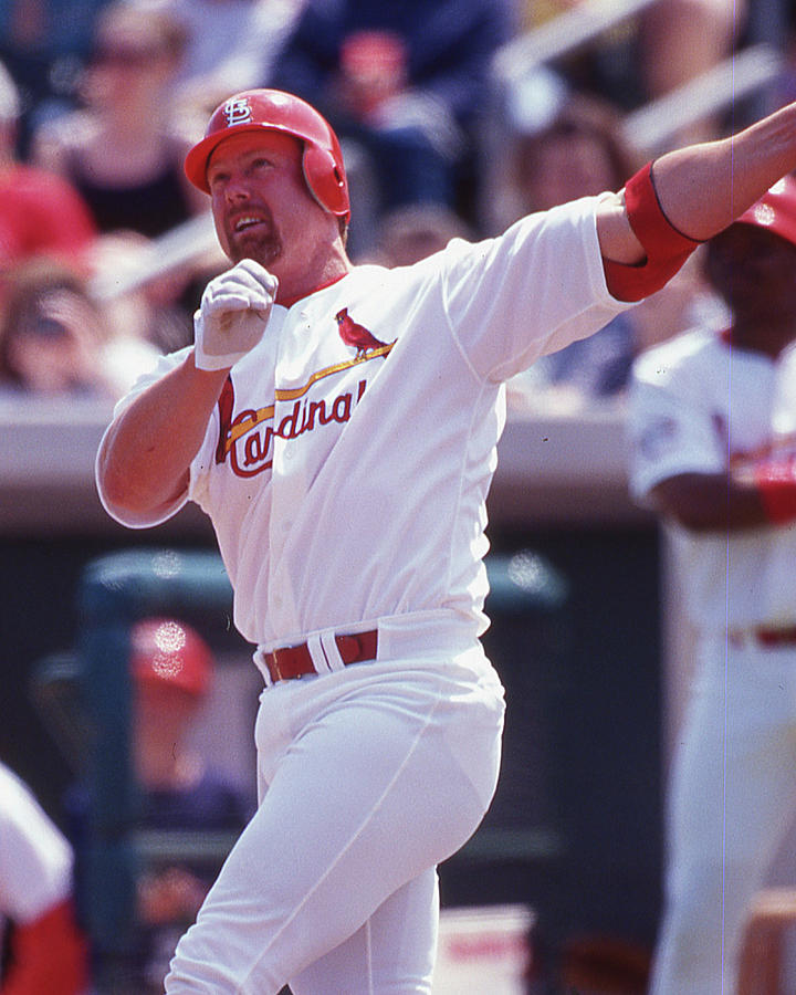 St Louis Slugger Mark Mcgwire Photograph By Positive Images Fine