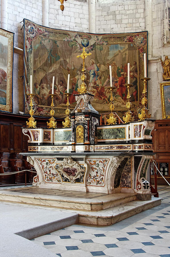 St Vincent Cathedral Altar Photograph By Sally Weigand Fine Art