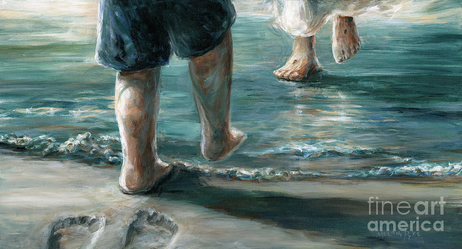 Stepping Out In Faith Painting By Melani Pyke Fine Art America