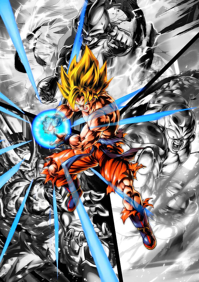 Super Saiyan Goku Digital Art By Nguyen Hai Fine Art America