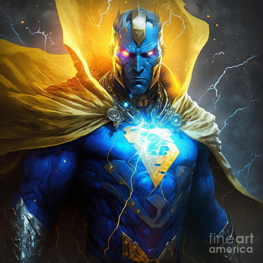 Superman Fused With Dr Fate Digital Art By Life Tech Gaming Pixels