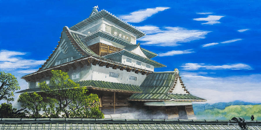 Suzaku Castle Street Fighter III Third Strike Painting By Carlie Alex