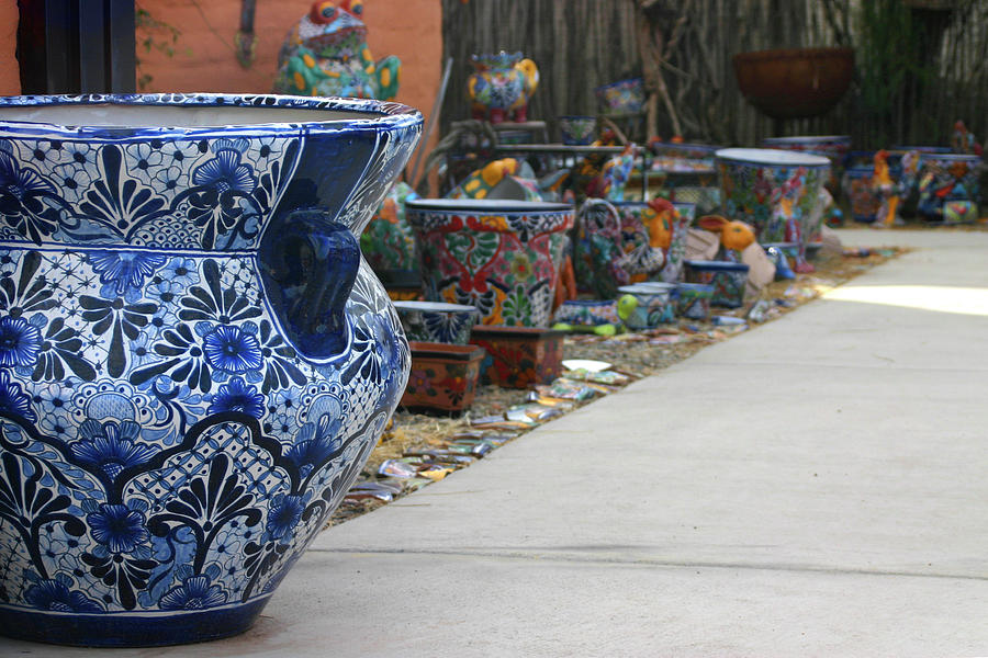 Talavera Garden Photograph By Geronimo Rios Fine Art America