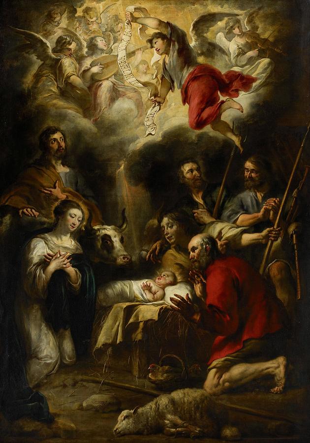 The Adoration Of The Shepherds Painting By Jan Cossiers Flemish Pixels