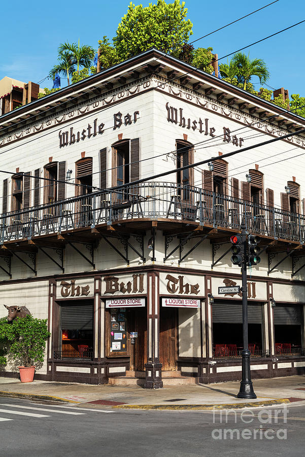 The Bull And Whistle Bar Key West Photo Photograph By Paul Velgos