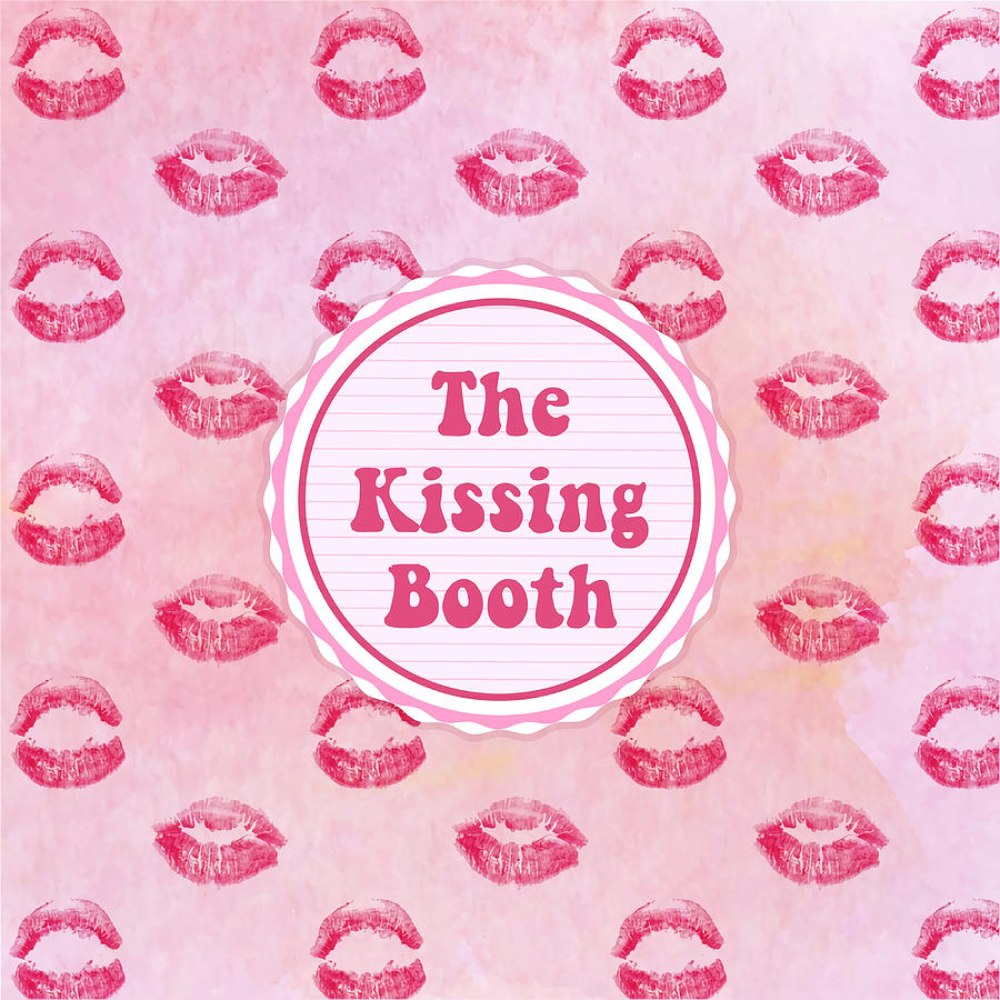 The Kissing Booth Poster Retro Painting By Walker Lisa Fine Art America