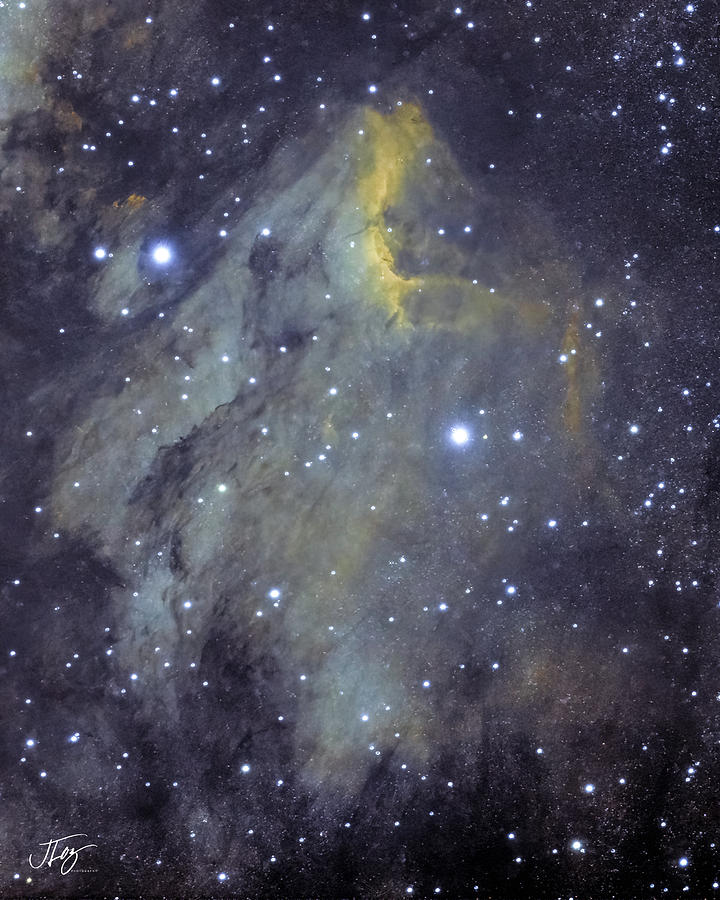 The Pelican Nebula In Sho Photograph By Jim Lozouski Fine Art America