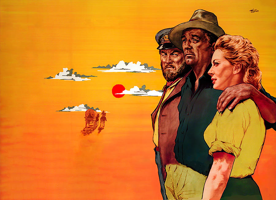 The Sundowners 1960 Movie Poster Painting By Goetze Painting By