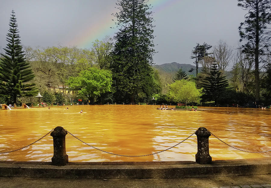 Thermal Pool At The Terra Nostra Garden In Furnas Photograph By Juergen