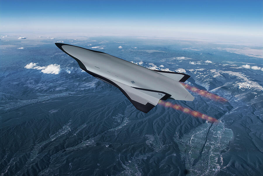 Usaf Hypersonic Uav Concept Digital Art By Erik Simonsen Fine Art America