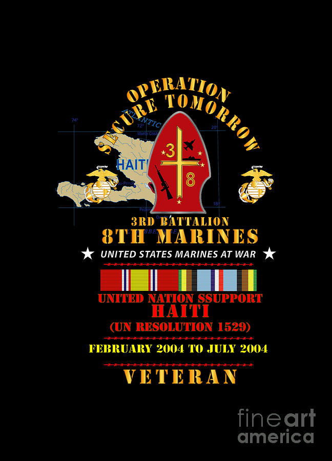 Usmc Operation Secure Tomorow Rd Bn Th Marines W Haiti