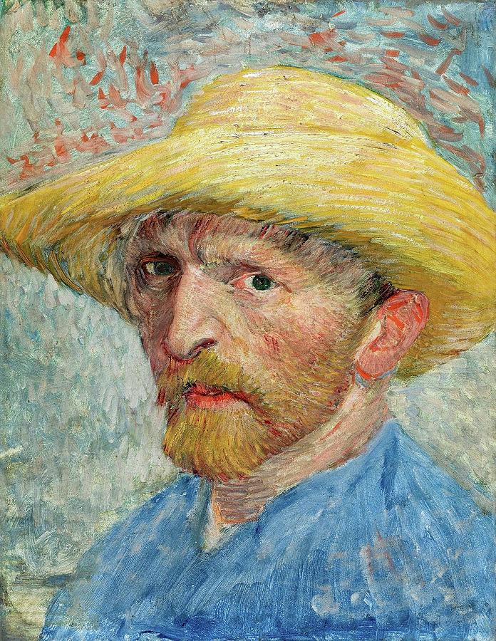 Vincent Van Gogh S Self Portrait Famous Painting Original From The