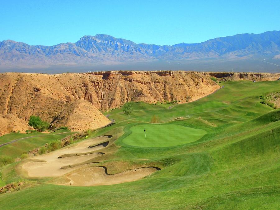 Wolf Creek Golf Club Hole 15 Photograph By Scott Carda Fine Art