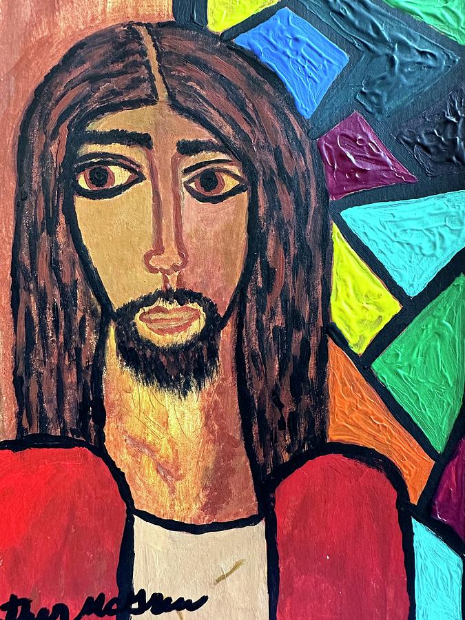 Yeshua Painting By Esther Wilhelm Mcgrew Fine Art America