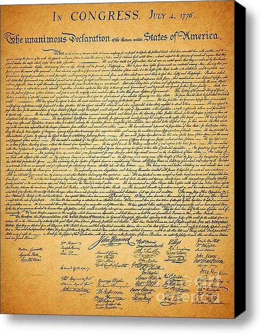 Wingsdomain Art and Photography - The United States Declara... Print Wingsdomain Art and Photography - The United States Declara... Print