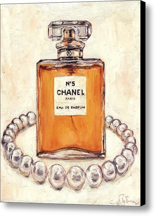 Cecely Bloom - Pearls and Parfum Print Cecely Bloom - Pearls and Parfum Print