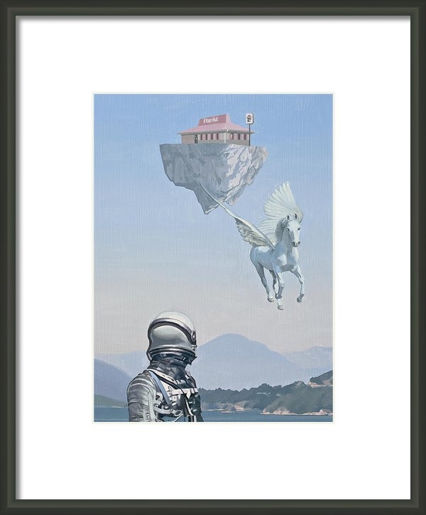 Scott Listfield - Floating Island Pizza Hut Print Scott Listfield - Floating Island Pizza Hut Print
