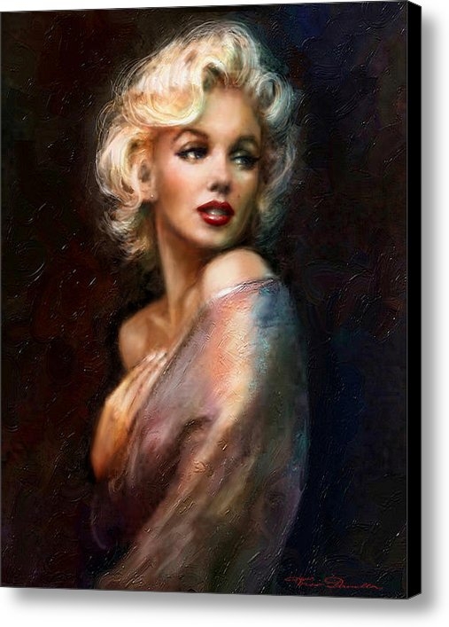 Theo Danella - Marilyn romantic WW 1 Print Theo Danella - Marilyn romantic WW 1 Print
